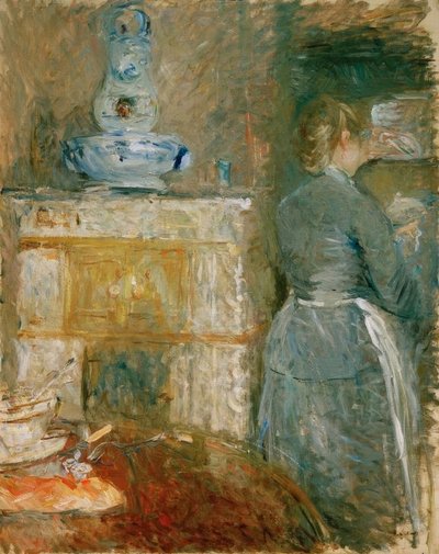 Im Speisesaal von Berthe Morisot